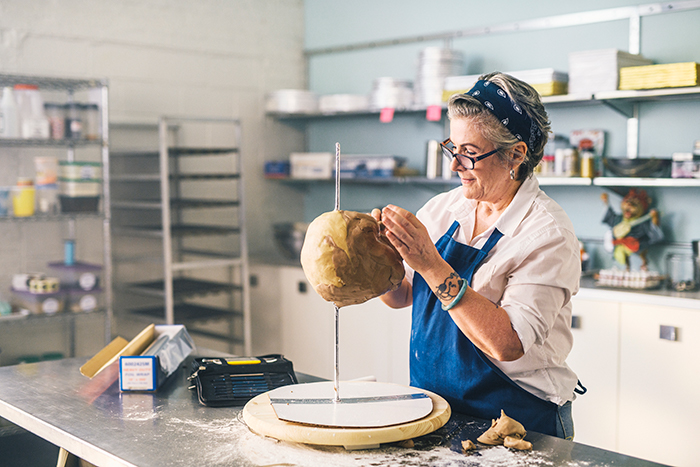 Karen, a retiree who is opening her own business